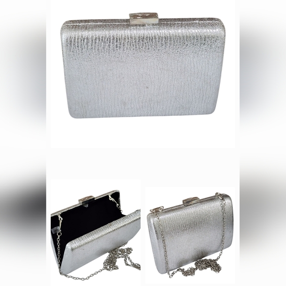 Clutch Bags Elegant Black Multicolor with Gold Detail Bundle Of Six - Picture 11 of 17